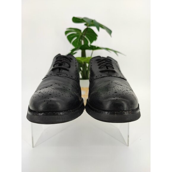 Cole Han Men's Zerogrand Black Leather Oxford Shoes Size 10.5M - Picture 2 of 9